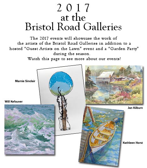 Bristol Road Galleries 2017 events Will Kefauver